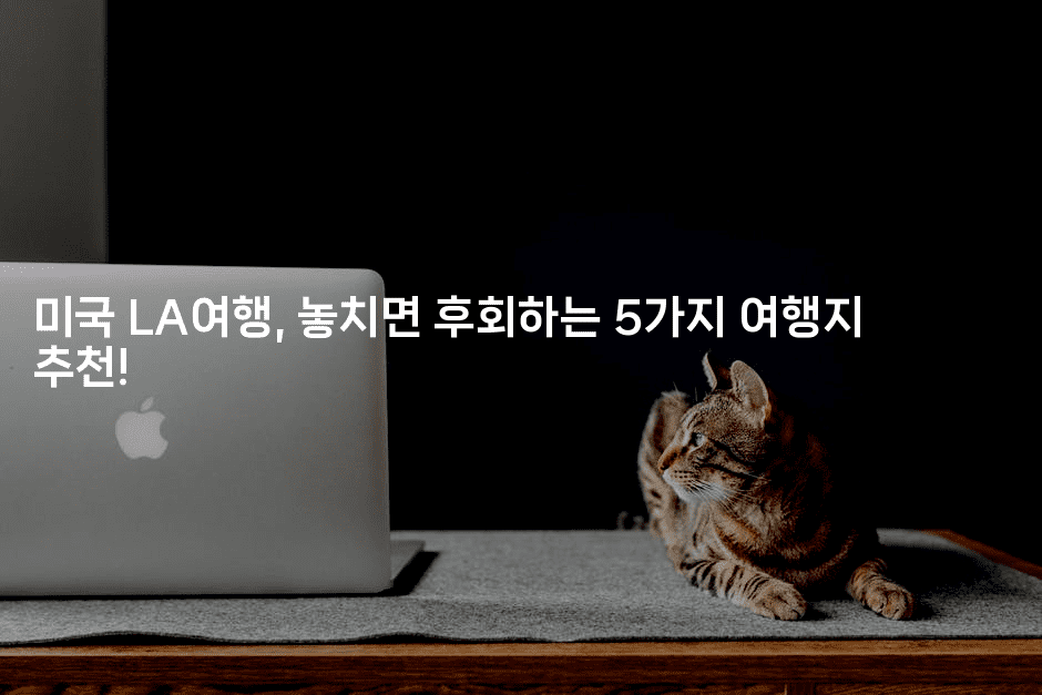 미국 LA여행, 놓치면 후회하는 5가지 여행지 추천! 2-트래블릭