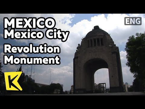 【K】Mexico Travel-Mexico City[멕시코 여행-멕시코시티]독재정치 항거, 혁명 기념탑/Revolution Monument/Reforma Road