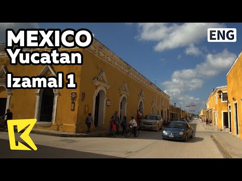 【K】Mexico Travel-Yucatan[멕시코 여행-유카탄]노란빛 마야의 고대도시, 이사말/Izamal 1/Maya/Ancient City