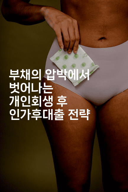 부채의 압박에서 벗어나는 개인회생 후 인가후대출 전략