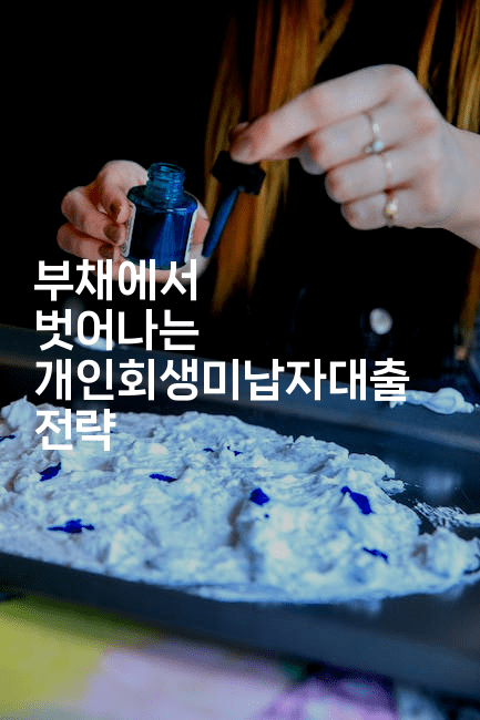 부채에서 벗어나는 개인회생미납자대출 전략-트래블릭